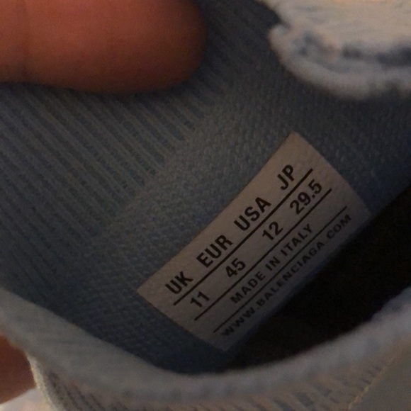 Balenciaga baby blue size 12 - Picture 4 of 6